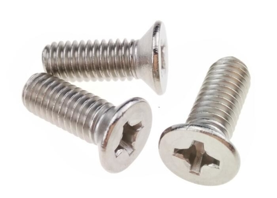 A2 Stainless Steel Machine Screw, Flat Head, Pozi Drive, M5 - Reliable  Fasteners